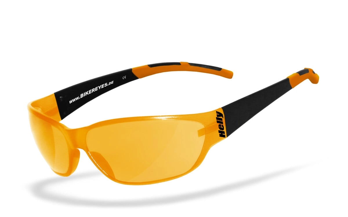 Anfertigung in Deiner individuellen Sehstärke möglich, Bikerbrille, Motorradbrille, Sonnenbrille, Besonders ergonomische Passform, Steinschlagbeständig nach DIN EN 166, HLT® Qualitätsgläser für verzer