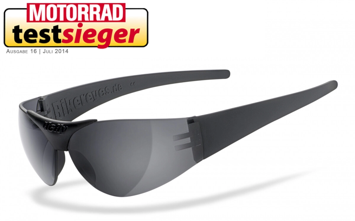 Anfertigung in Deiner individuellen Sehstärke möglich, Bikerbrille, Motorradbrille, Sonnenbrille, Besonders ergonomische Passform, Steinschlagbeständig durch Kunststoff-Sicherheitsglas, HLT® Qualitäts