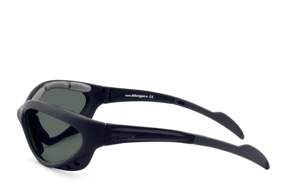 Anfertigung in Deiner individuellen Sehstärke möglich, Bikerbrille, Polbrille, Motorradbrille, Besonders ergonomische Passform mit Polster, Steinschlagbeständig durch Kunststoff-Sicherheitsglas, HLT® 