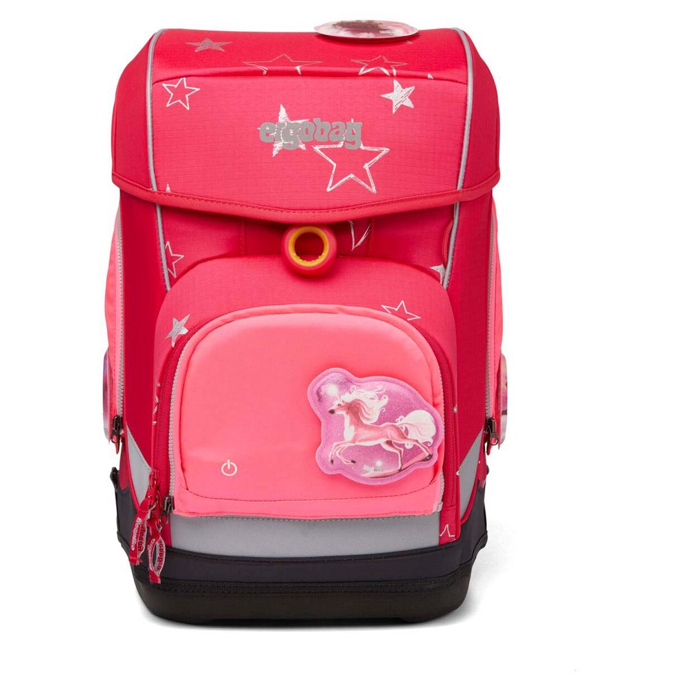 Fluo LED Zip-Set Pink Sicherheits-Set