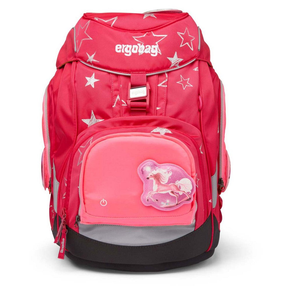 Fluo LED Zip-Set Pink Sicherheits-Set