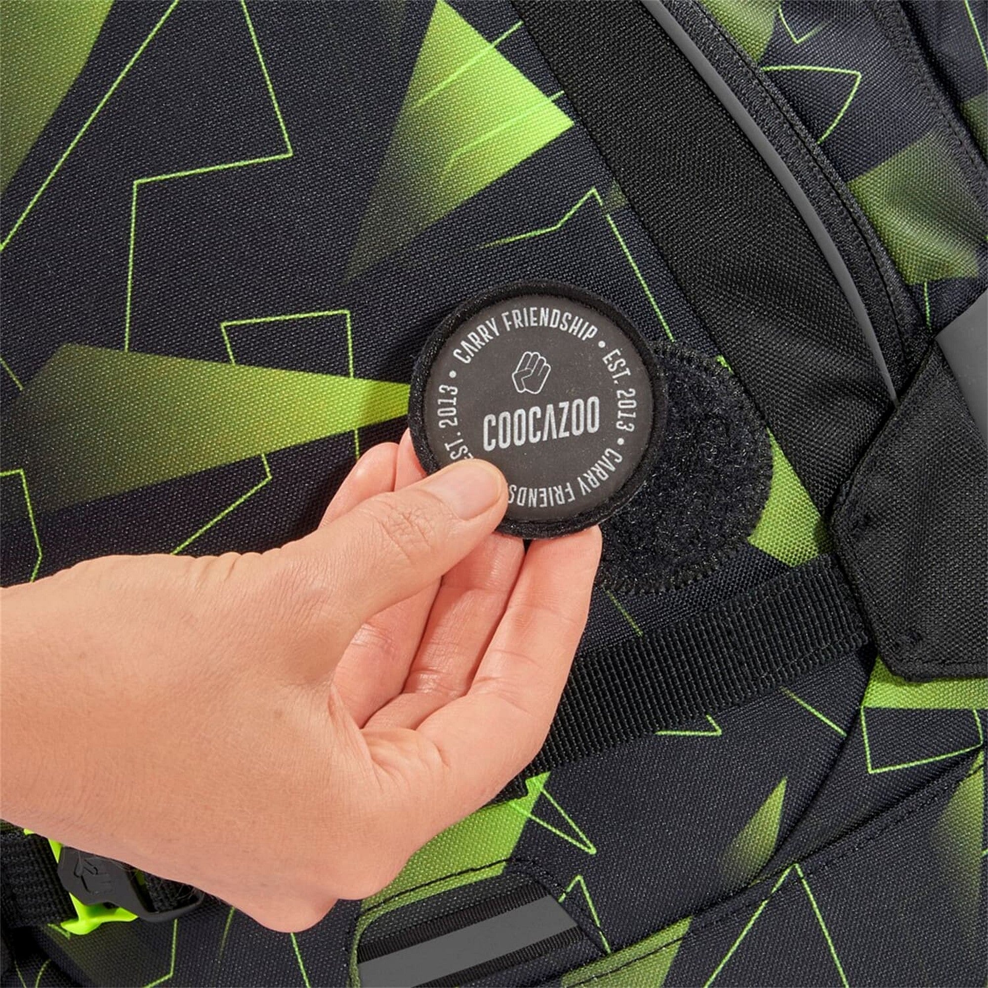 Schulrucksack PORTER Lime Flash