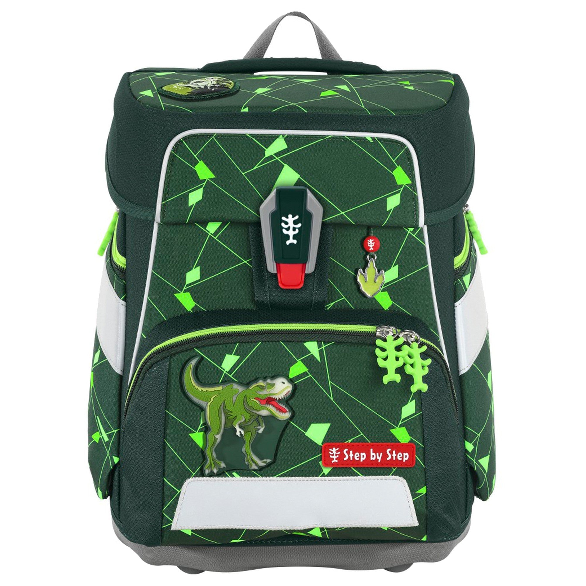 Schulranzen-Set SPACE SHINE Dino Night Tyro 5-teilig
