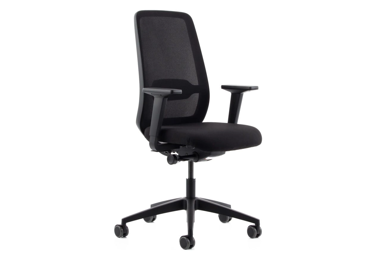 Ergonomischer Bürostuhl K1 Net, Köhl GmbH – Drehstuhl schwarz