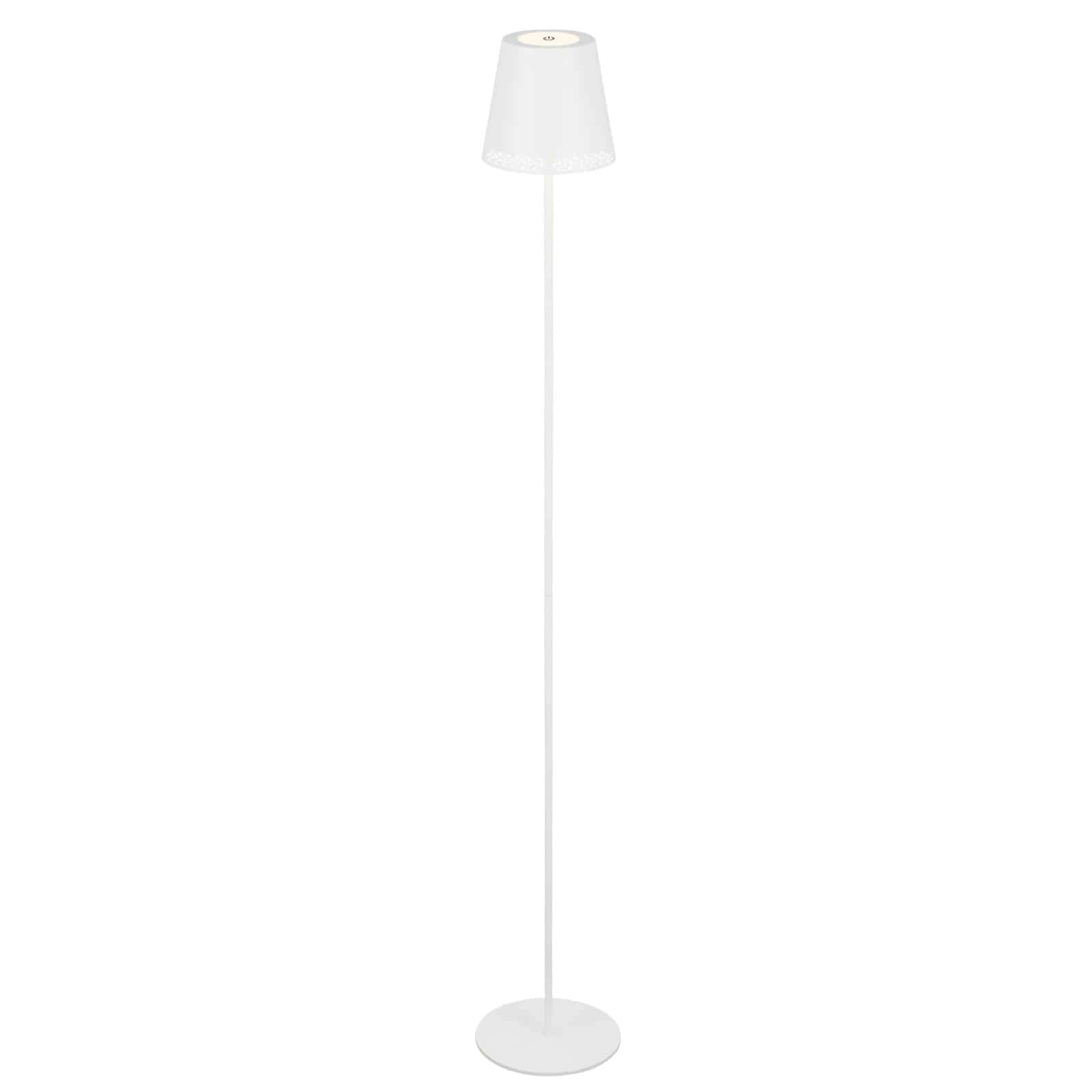 LED Akku-Stehleuchte 130 cm 3,5 Watt 400lm weiß