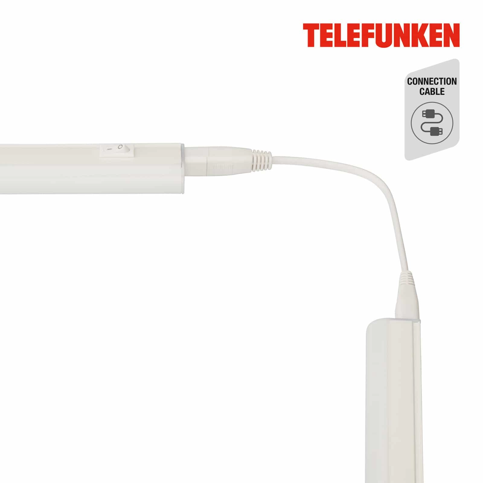 TELEFUNKEN LED Unterbauleuchte 30 cm 4,4W 400lm weiß