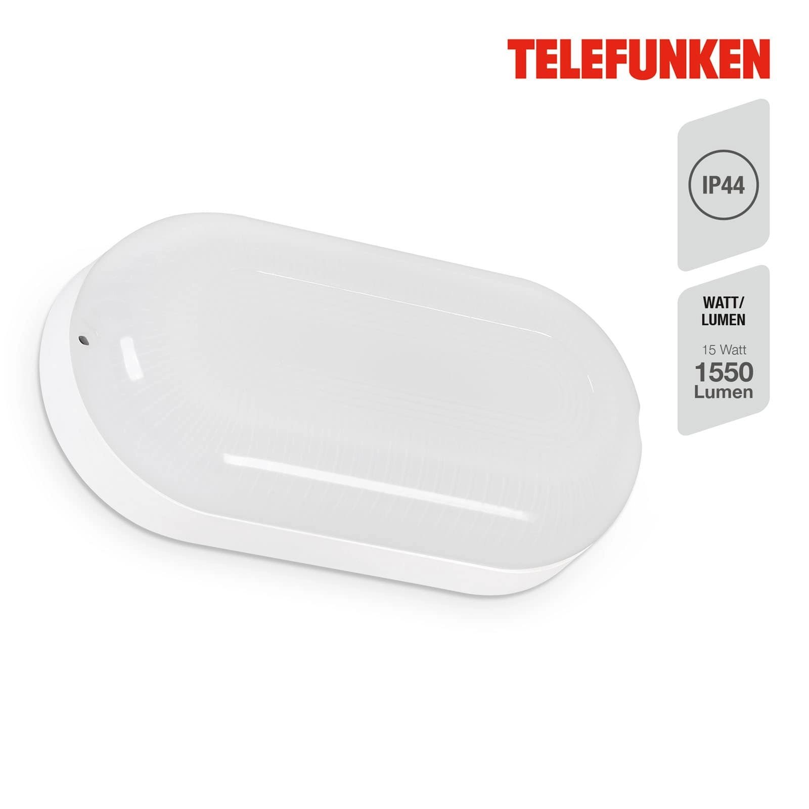 TELEFUNKEN LED Unterbauleuchte 20 cm 15W 1500lm weiß