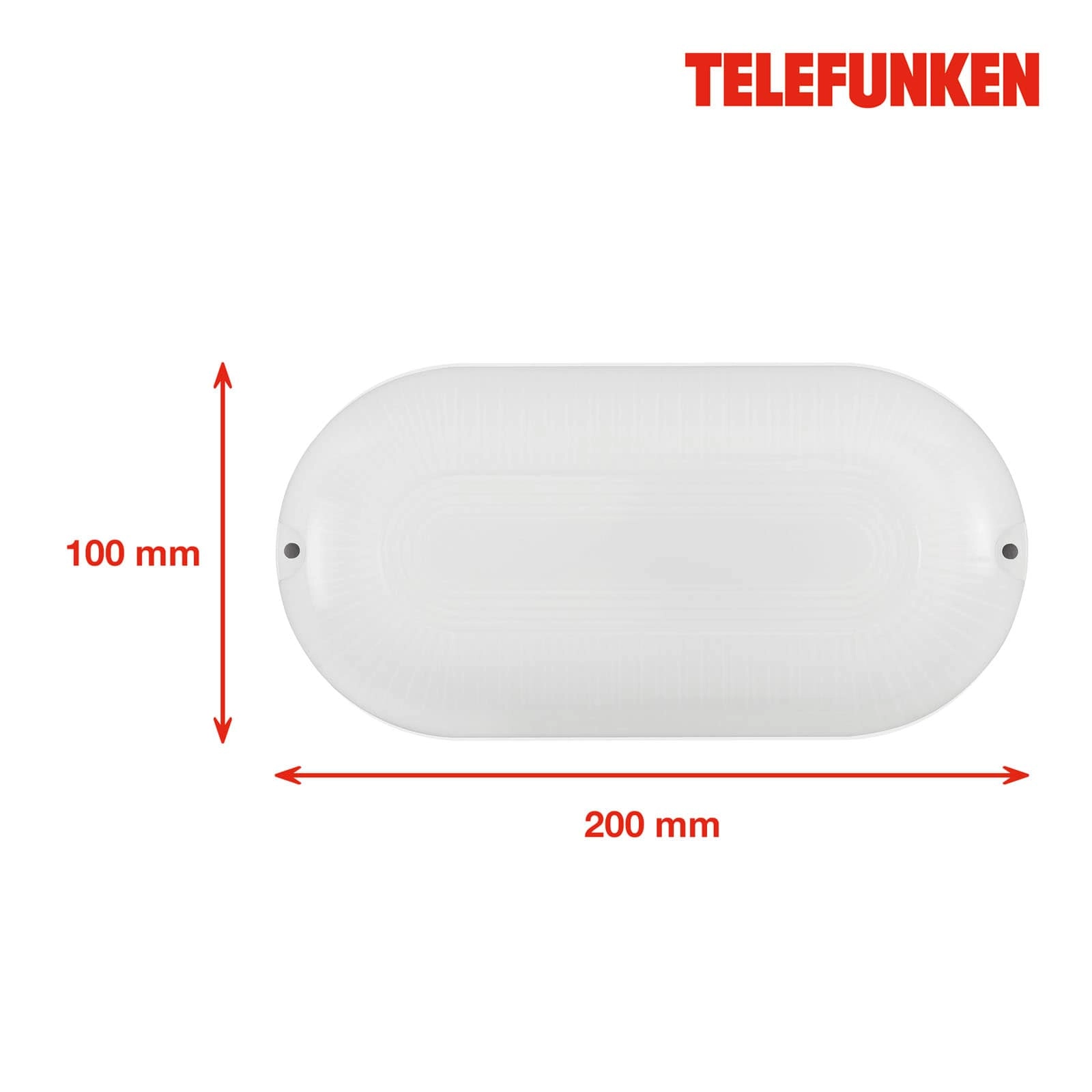 TELEFUNKEN LED Unterbauleuchte 20 cm 15W 1500lm weiß