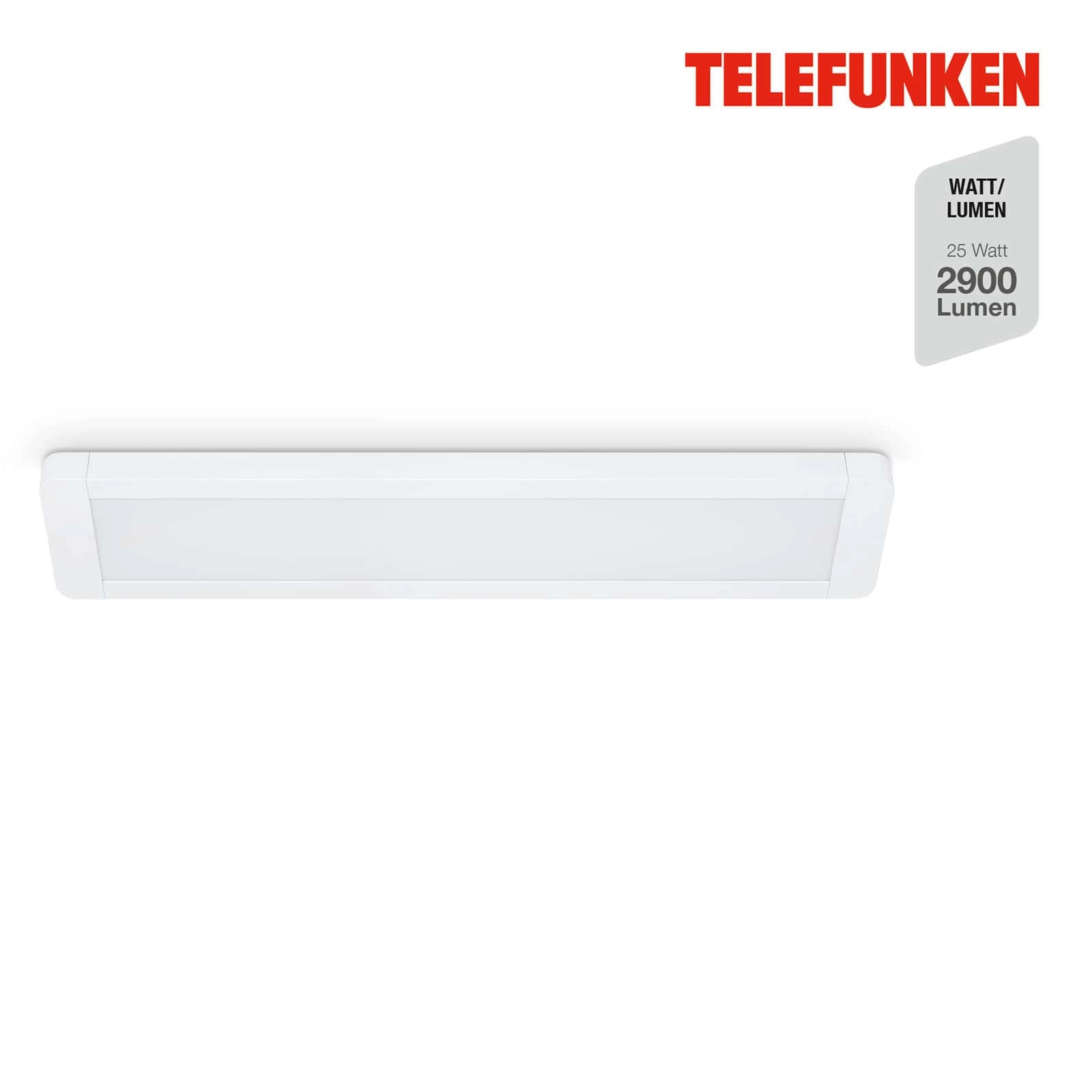 TELEFUNKEN LED Unterbauleuchte 61,5 cm 25W 2900lm weiß