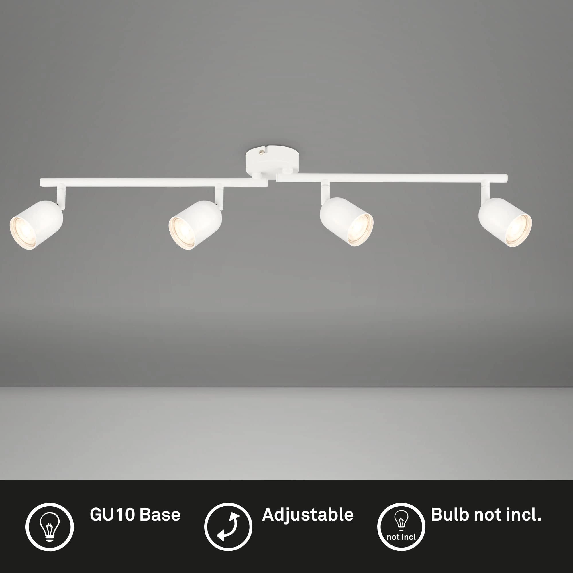 Spot, 70,5 cm, 4x GU10, max. 9W, weiß