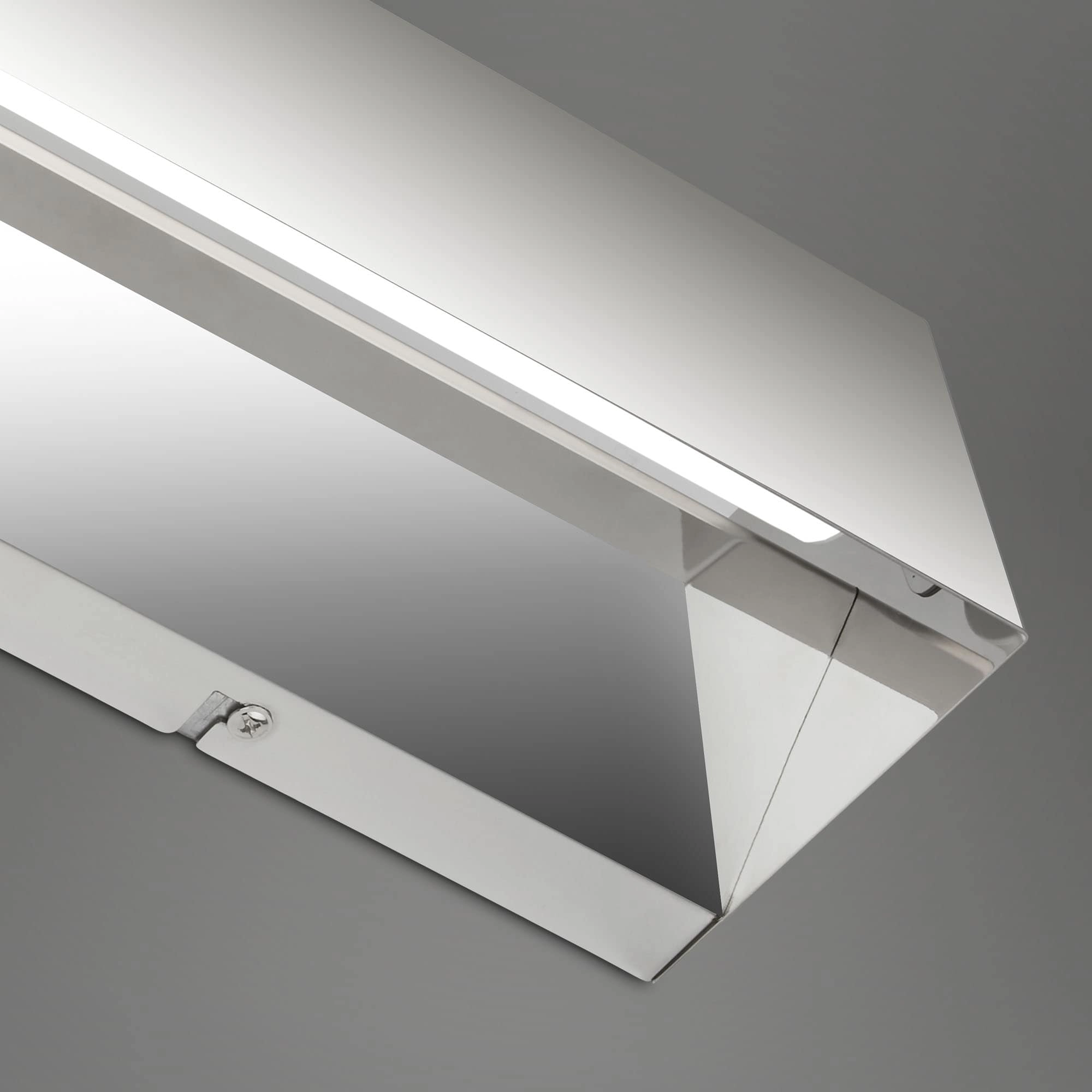 LED Wandleuchte 36 cm 8W 800lm chrom