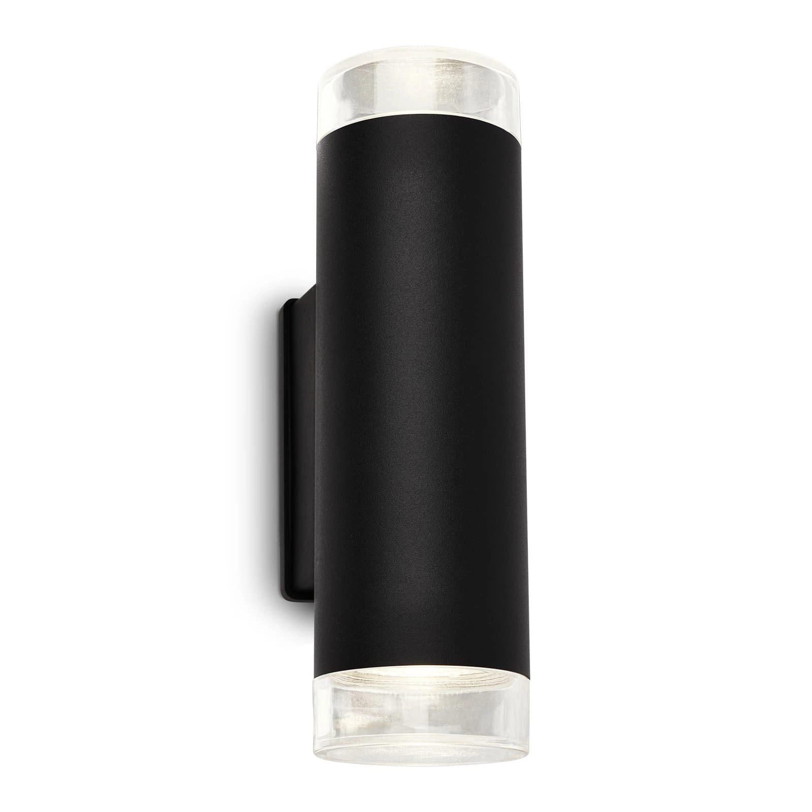 Außenleuchte 19,5 cm inkl. 2x GU10 4,7W 400lm schwarz