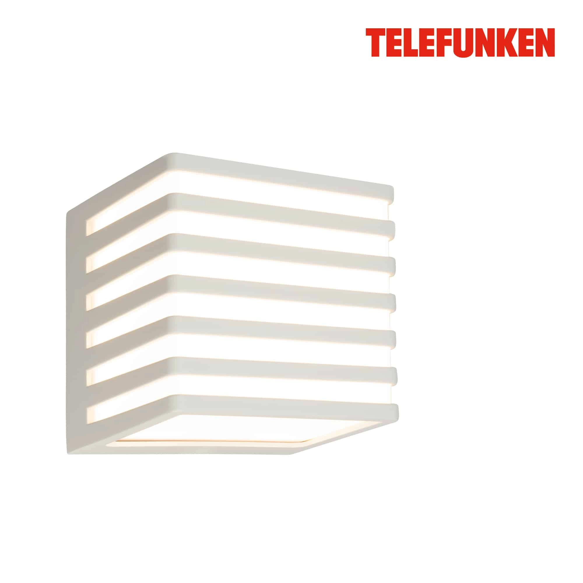 Telefunken LED Wandlampe, Spritzwasser- und Staubschutz, On/Off