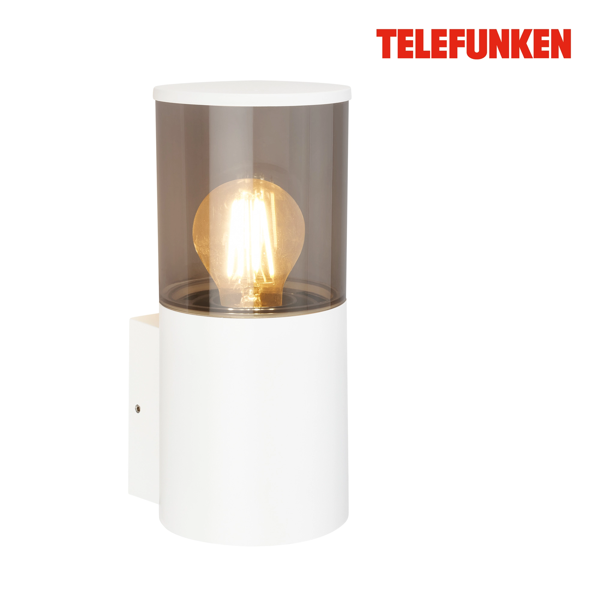 Telefunken LED Wandlampe, Spritzwasser- und Staubschutz, On/Off