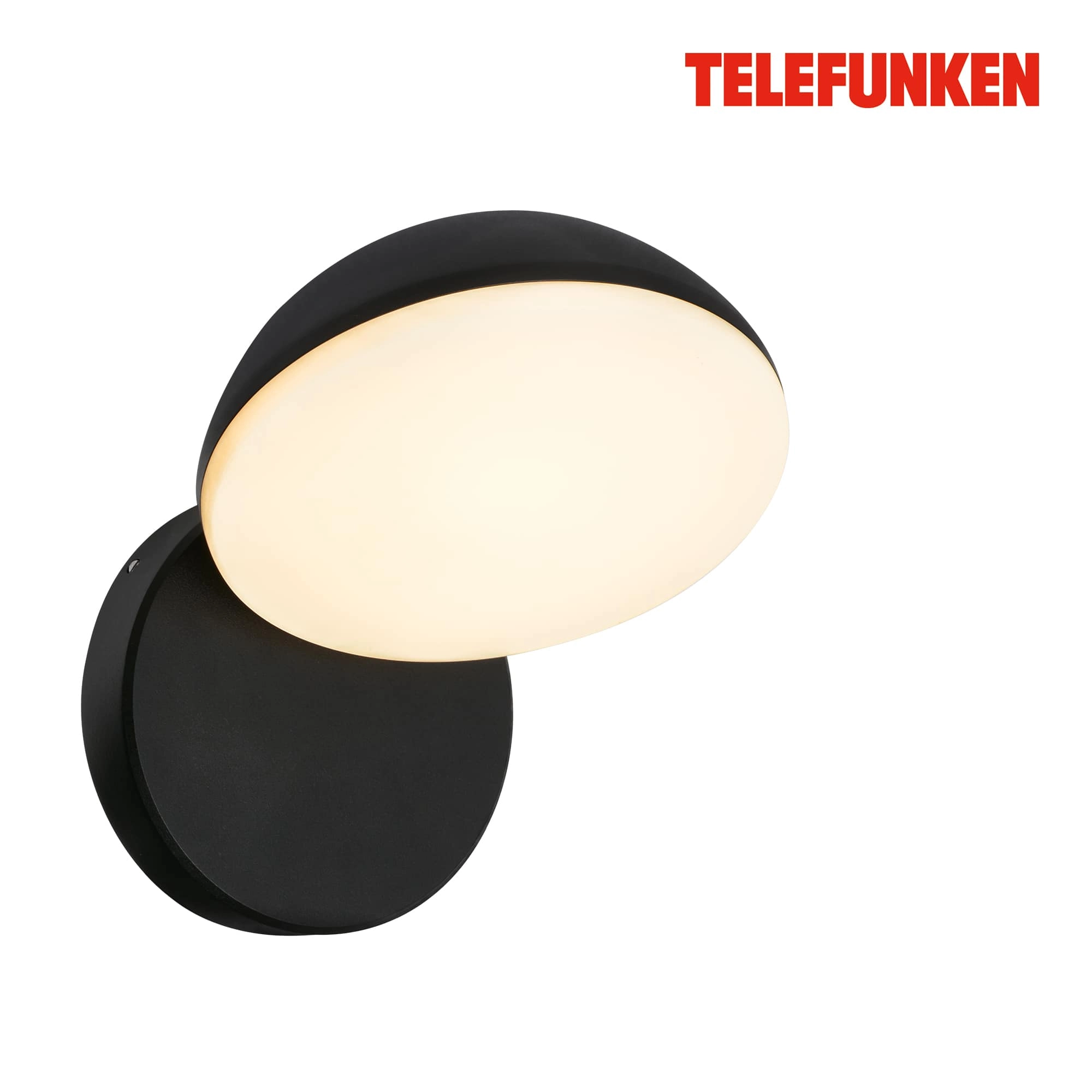 Telefunken LED Wandlampe, Spritzwasser- und Staubschutz, On/Off
