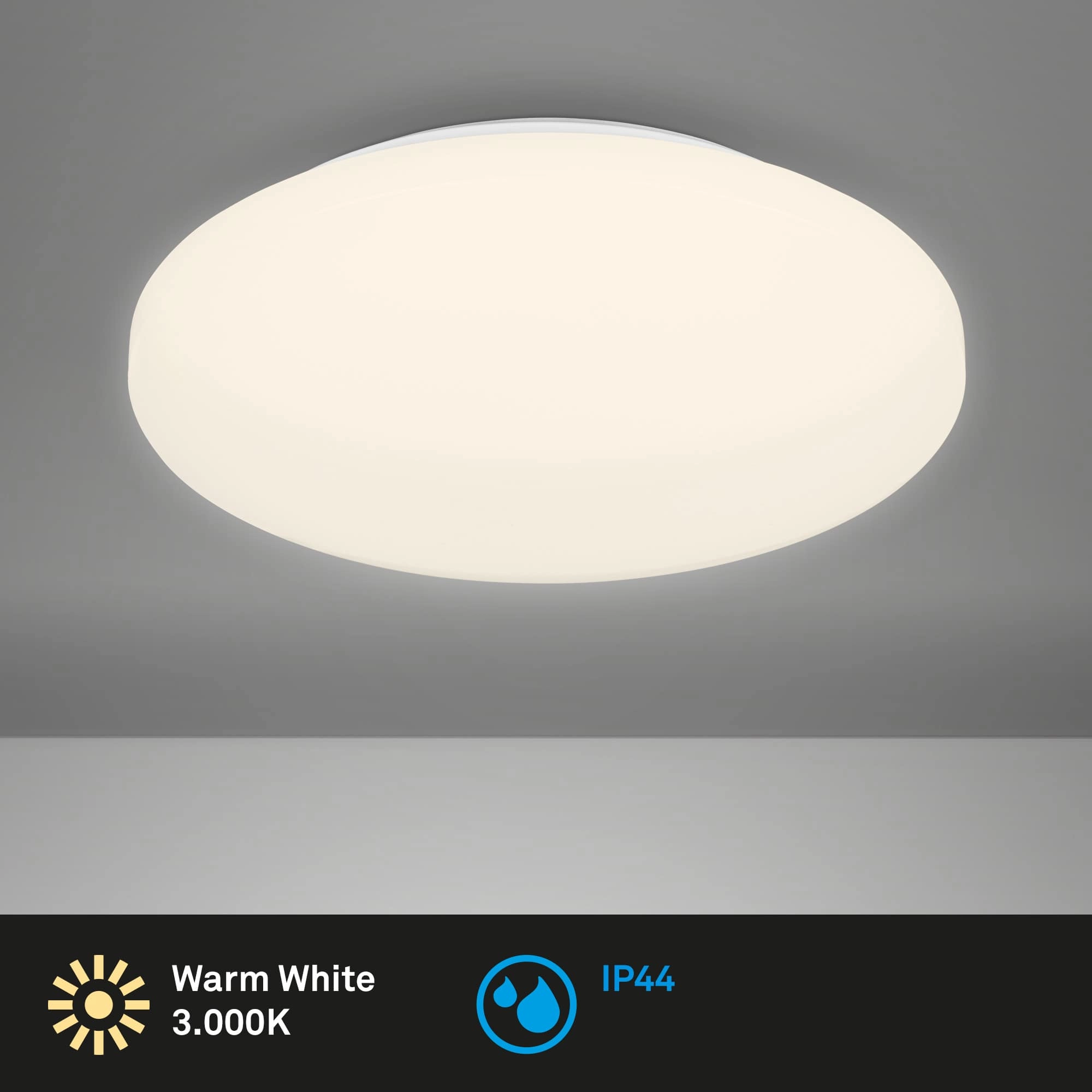 LED Deckenleuchte 6 cm 12 Watt 1250 Lumen weiß