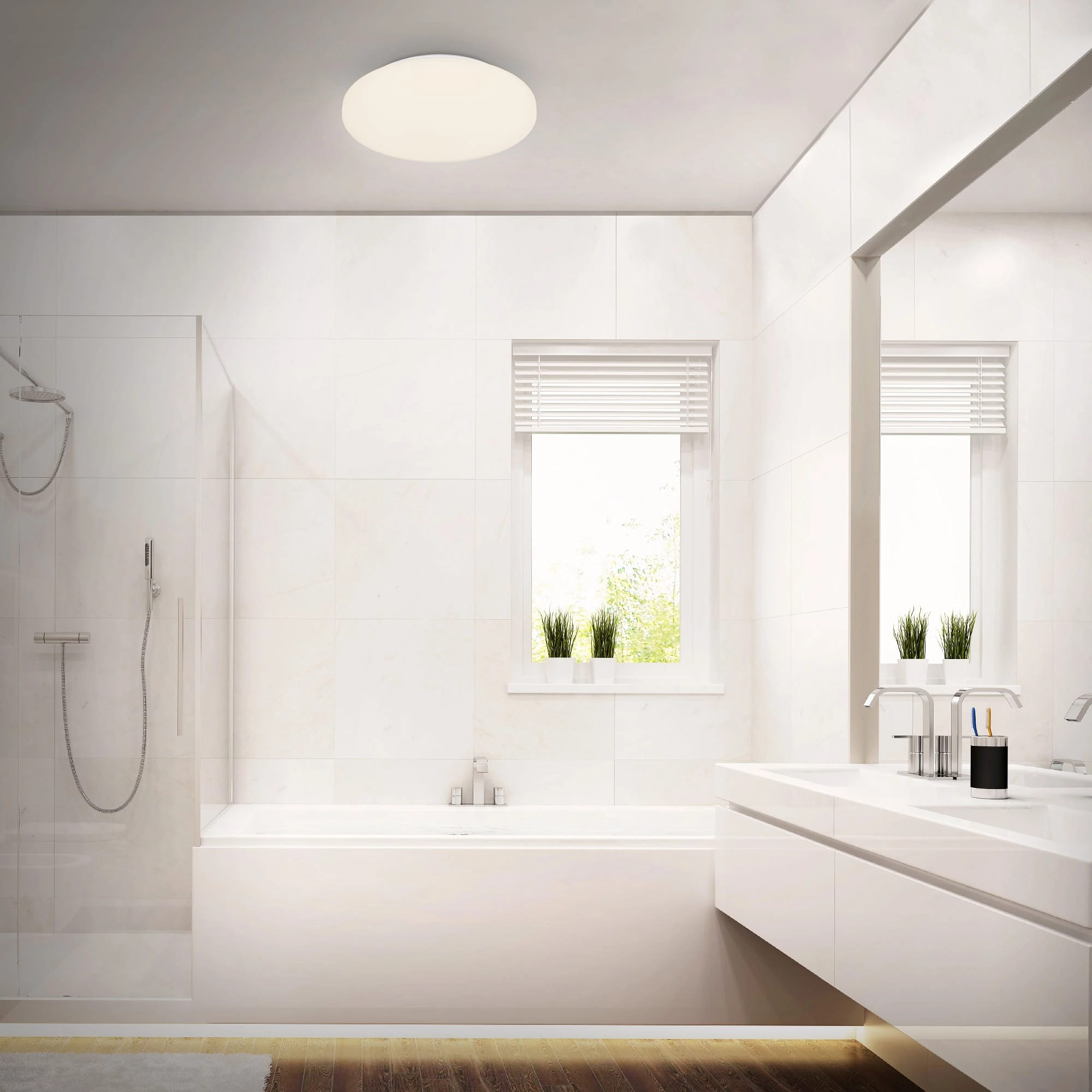 LED Deckenleuchte 6 cm 12 Watt 1250 Lumen weiß