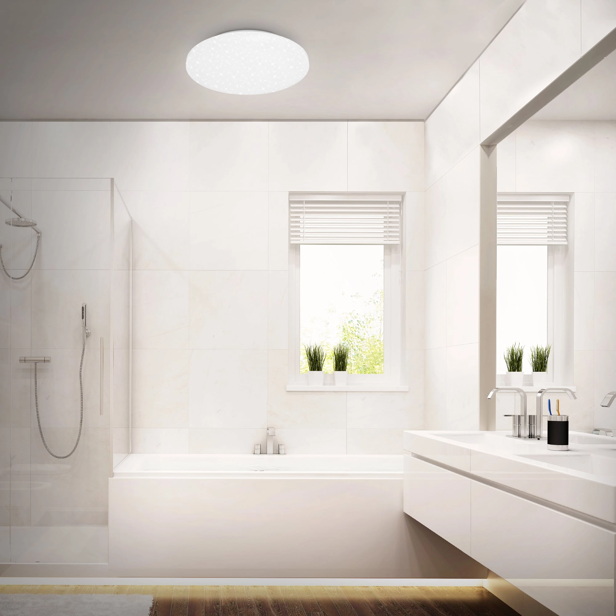 LED Deckenleuchte 6 cm 21 Watt 2000lm weiß