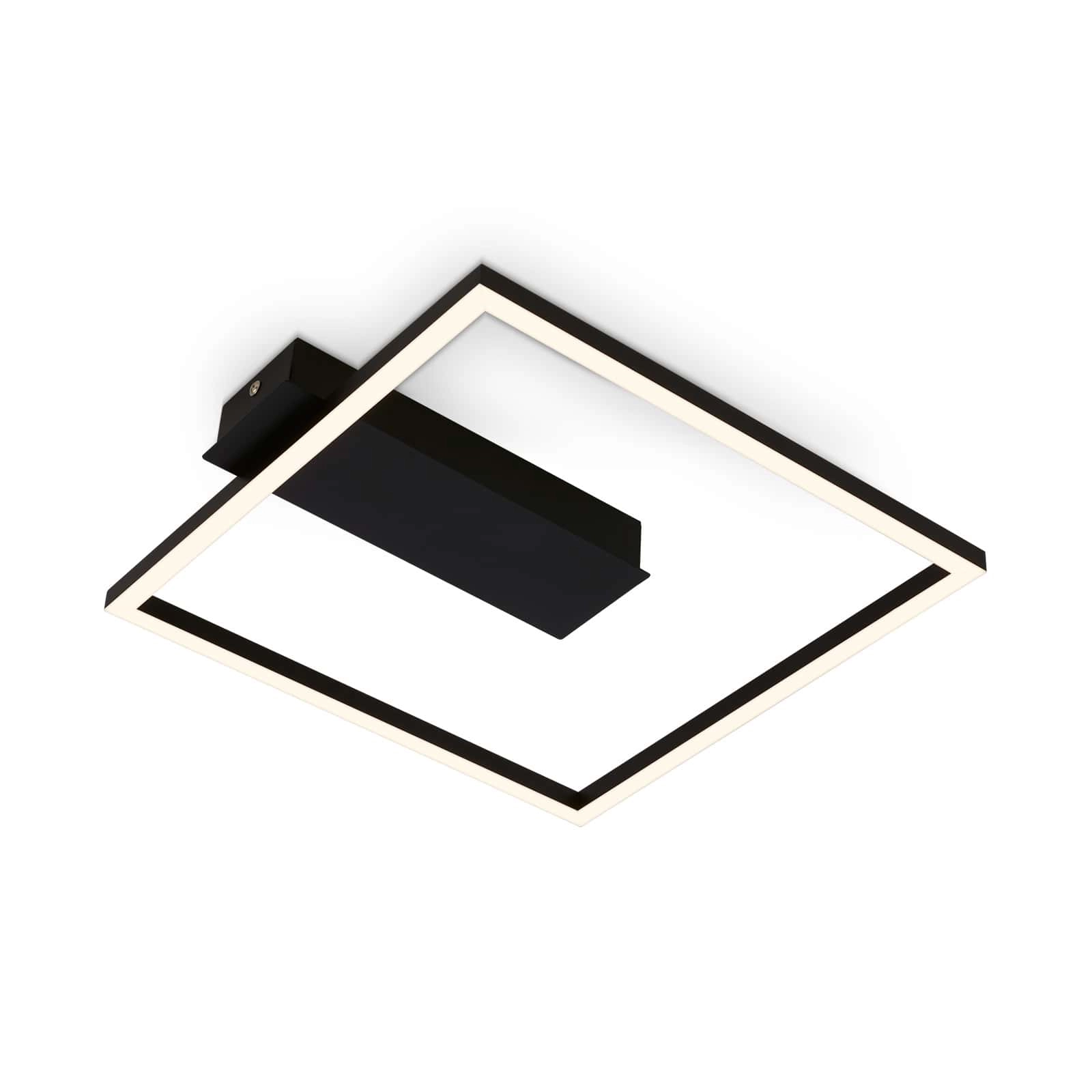 LED Deckenleuchte, 32 cm, 14W, 400lm, schwarz