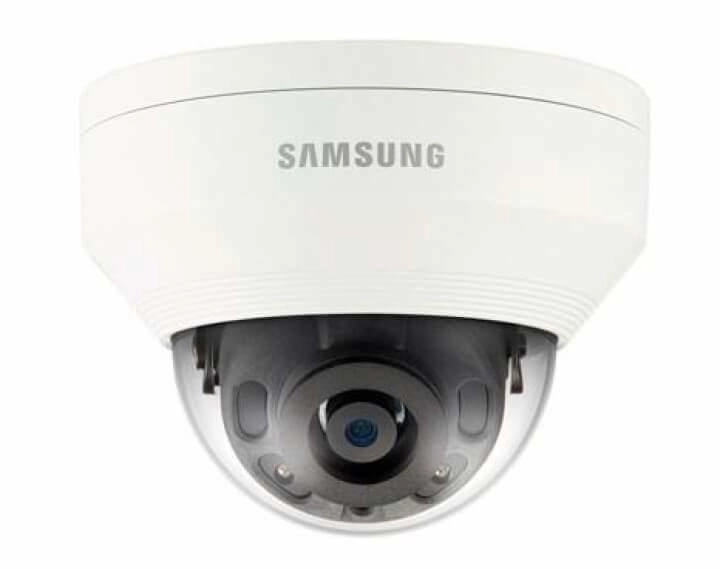 Hanwha Vision Dome  Kamera QNV-7010R 2,8mm  Überwachungskamera mit 4 Megapixel Auflösung. professionelle Kamera für außen