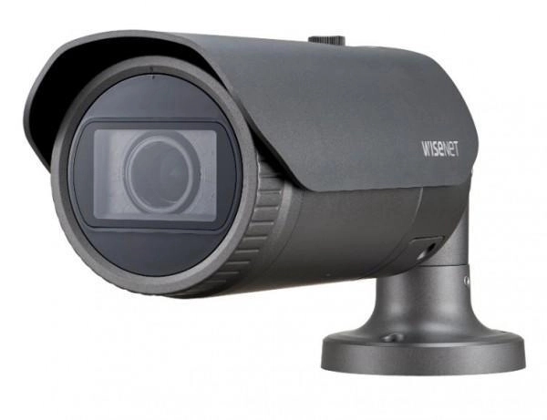 Hanwha Vision Bullet  Kamera XNO-L6080R 3,2 - 10,0mm  Überwachungskamera mit 2 Megapixel Auflösung. professionelle Kamera für außen