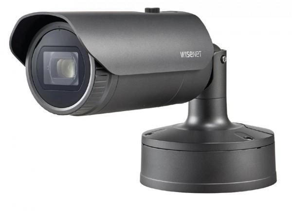 Hanwha Vision Kennzeichenkamera ANPR XNO-6120R/FNP Überwachungskamera mit 2 Megapixel Auflösung Bullet