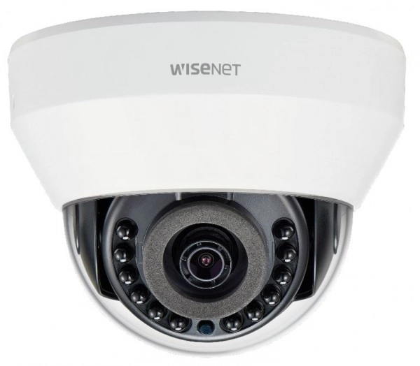 Hanwha Vision Dome  Kamera LND-6022R 4mm  Überwachungskamera mit 2 Megapixel Auflösung. professionelle Kamera für außen