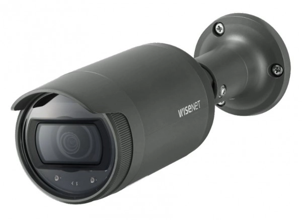 Hanwha Vision Bullet  Kamera LNO-6022R 4mm  Überwachungskamera mit 2 Megapixel Auflösung. professionelle Kamera für außen