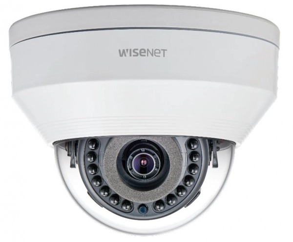 Hanwha Vision Dome  Kamera LNV-6012R 2,8mm  Überwachungskamera mit 2 Megapixel Auflösung. professionelle Kamera für außen