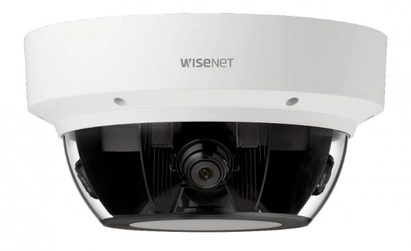 Hanwha Vision Dome  Kamera PNM-9002VQ   Überwachungskamera mit 5 Megapixel Auflösung. professionelle Kamera für außen