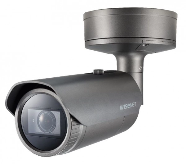Hanwha Vision Bullet  Kamera XNO-9082R 2,8 - 8,4mm  Überwachungskamera mit  Auflösung. professionelle Kamera für außen