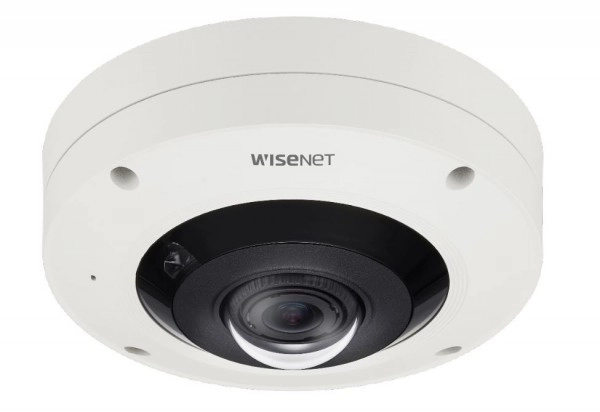 Hanwha Vision Hemispheric  Kamera XNF-9010RV 1,8mm  Überwachungskamera mit 12 Megapixel Auflösung. professionelle Kamera für außen