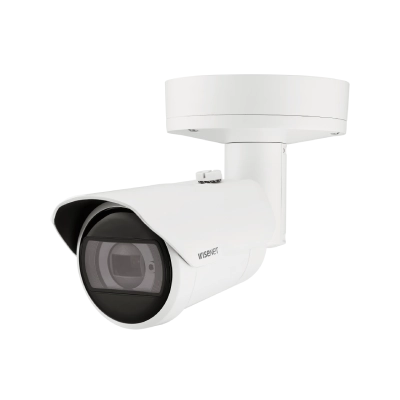 Hanwha Vision Bullet  Kamera XNO-C7083R 2,8 - 10,0mm  Überwachungskamera mit 4 Megapixel Auflösung. professionelle Kamera für außen