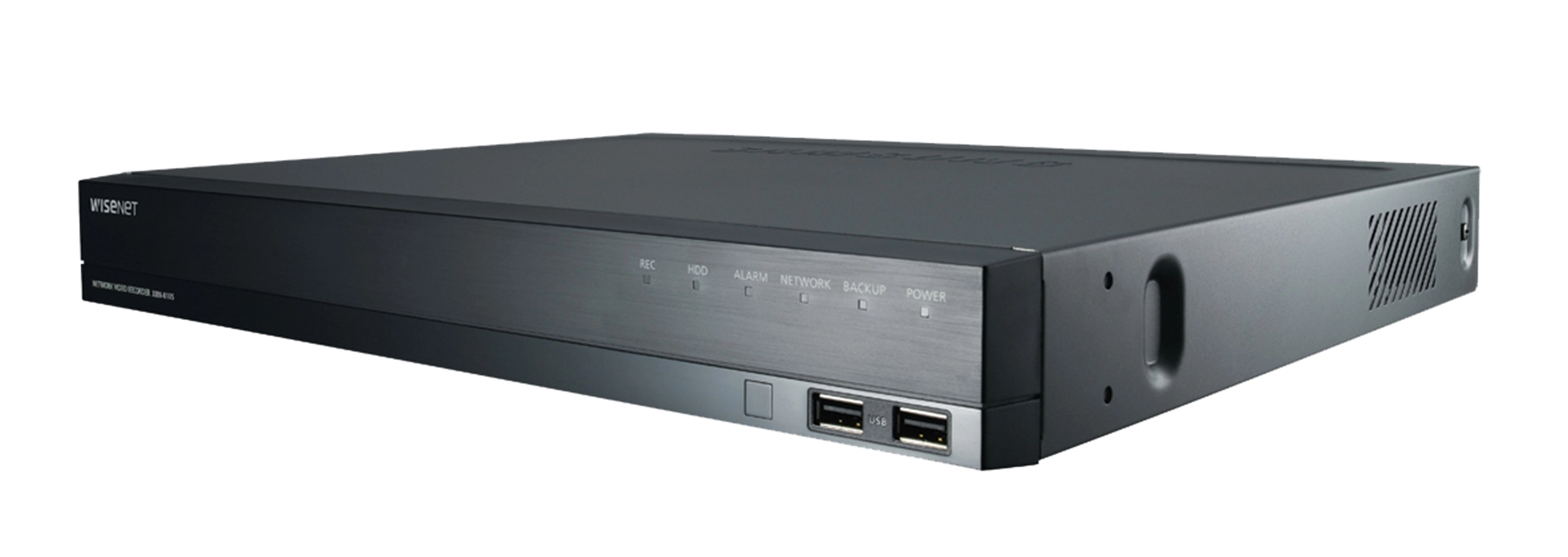 Hanwha Vision Netzwerkvideorecorder NVR XRN-820S  mit 8 IP Kanälen integrierter PoE Switch professioneller IP Recorder