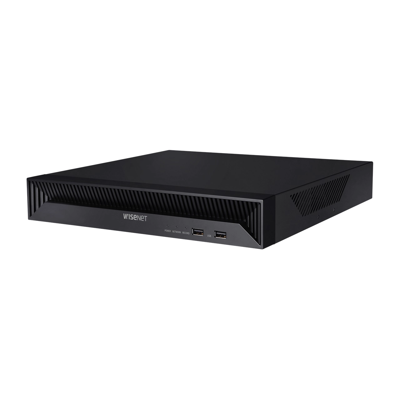 Hanwha Vision Netzwerkvideorecorder NVR QRN-830S  mit 8 IP Kanälen integrierter PoE Switch professioneller IP Recorder