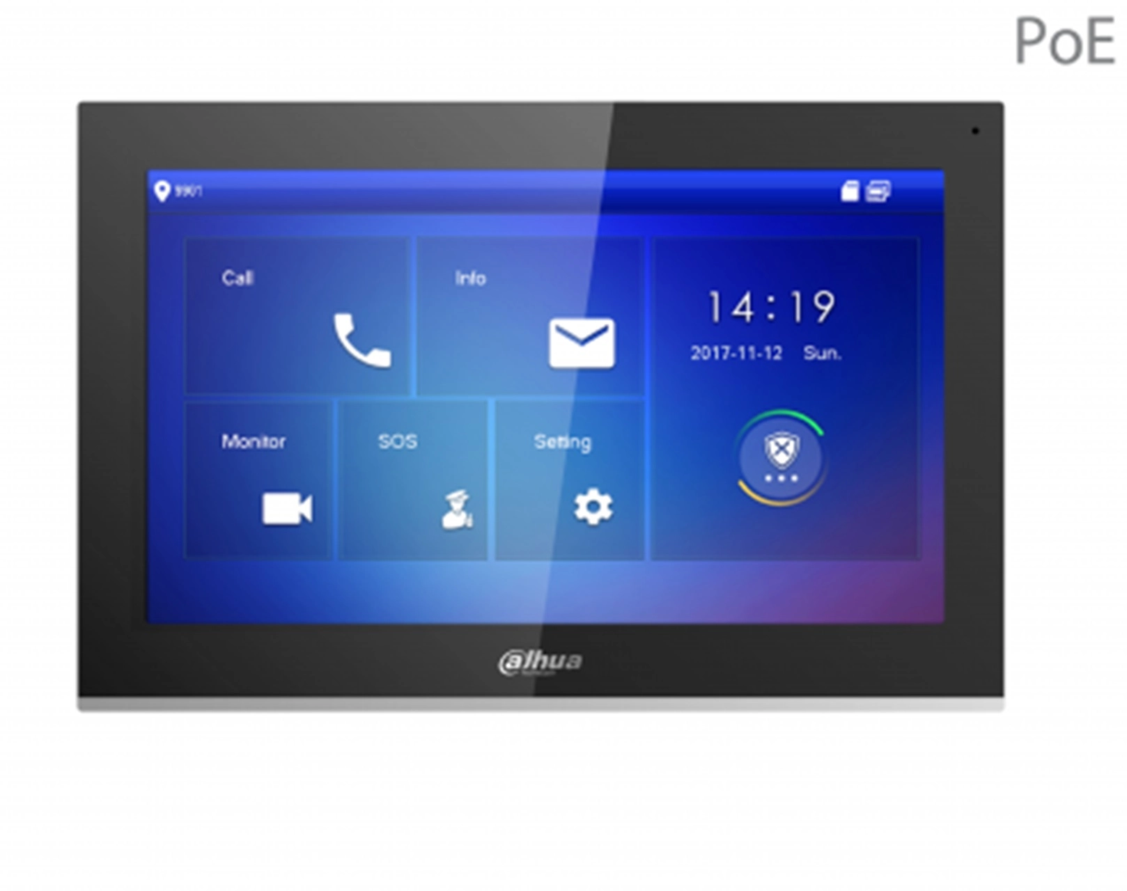 Dahua VTH5441G PoE IP Innenmonitor mit Touchscreen