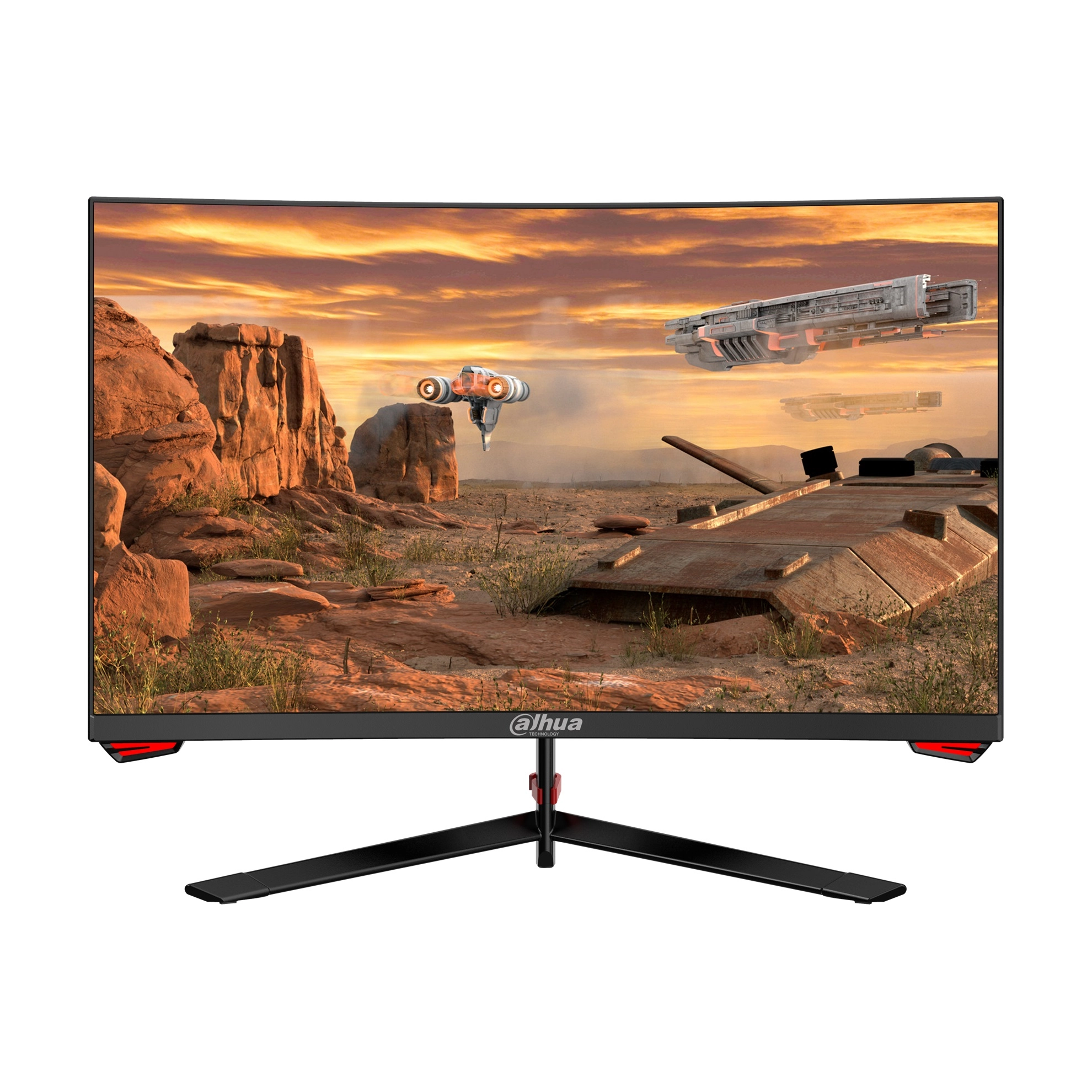 Dahua 27 Zoll 1500RMonitor.  Display mit 1920x1080px Pixel Auflösung, 1ms Reaktionszeit