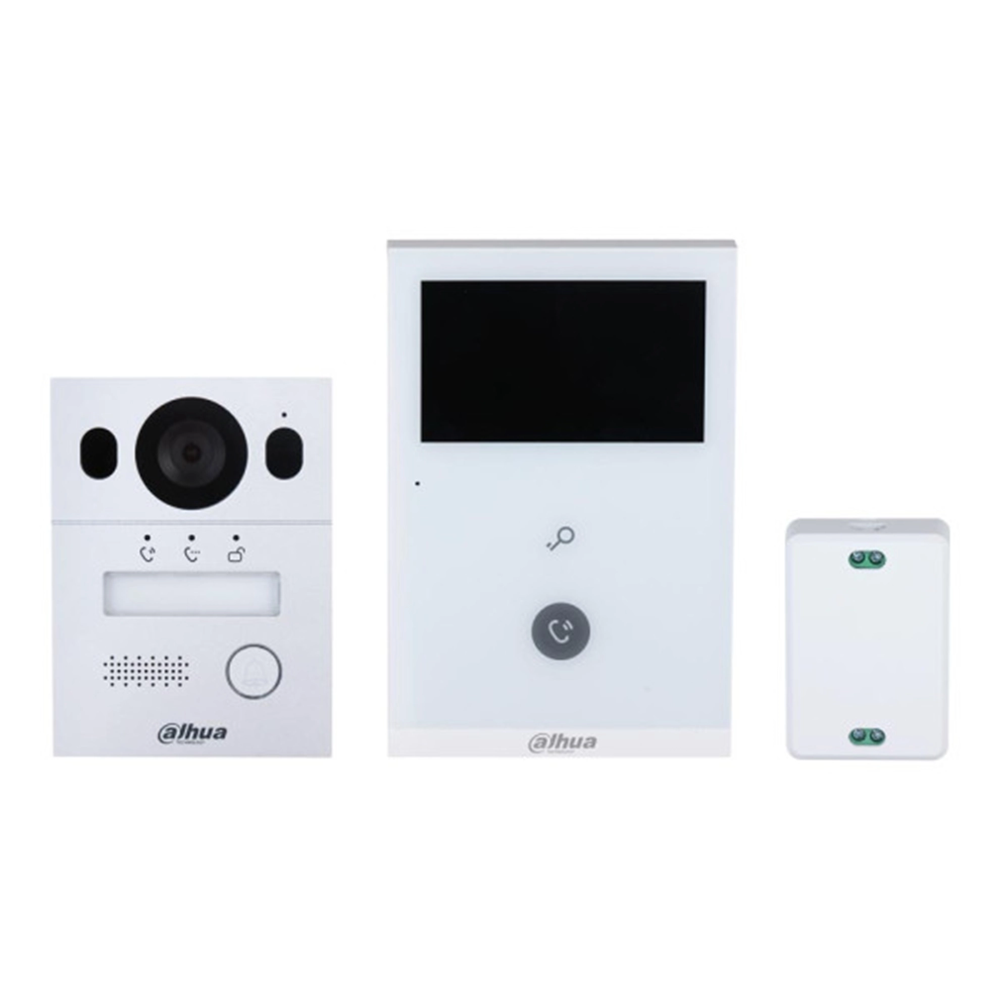 Dahua SDA-DHI-KTX02F Videogegensprechanlage-KIT: 2MP Kamera, 4,3&quot; TFT Touchscreen und robustes Design