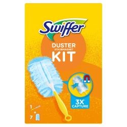 Swiffer Duster Staubmagnet Kit (Griff +7 Tücher)