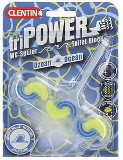 Clentin Tri-Power WC-Spüler Ocean