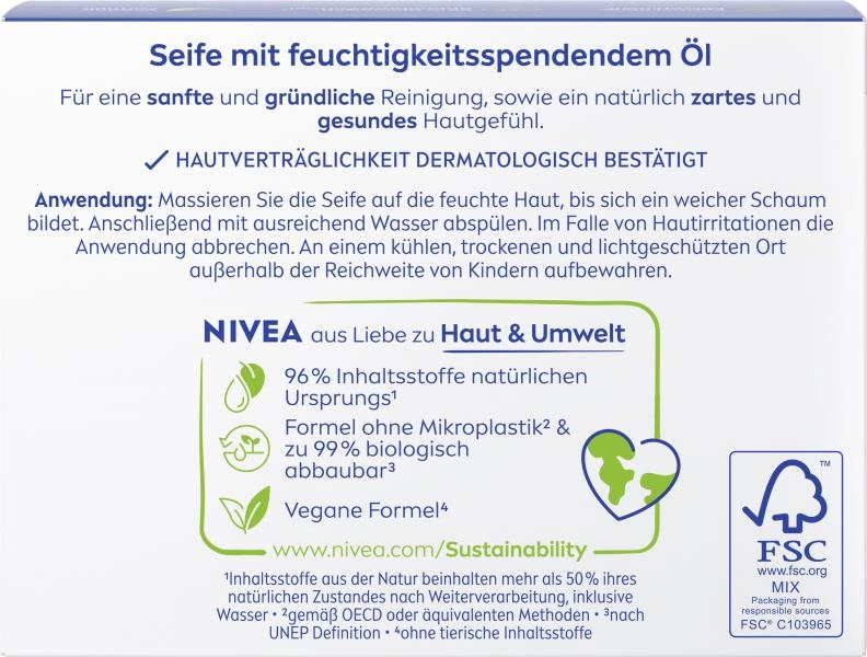 Nivea Creme Soft Pflegeseife