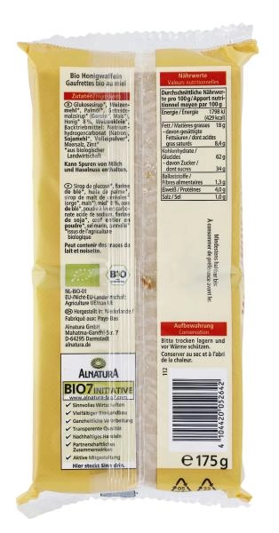 Alnatura Honigwaffeln
