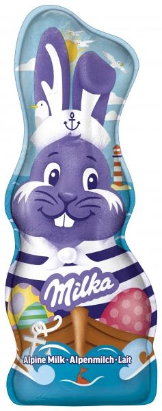 Milka Schmunzelhase Alpenmilch Design Edition