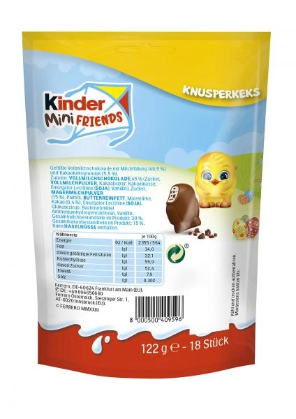 Kinder Mini Friends Knusperkeks