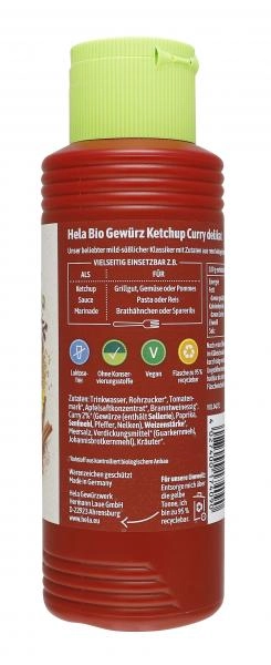 Hela Bio Gewürz Ketchup Curry delikat