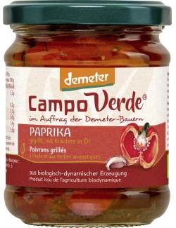 Campo Verde Demeter gegrillte Paprika in Öl