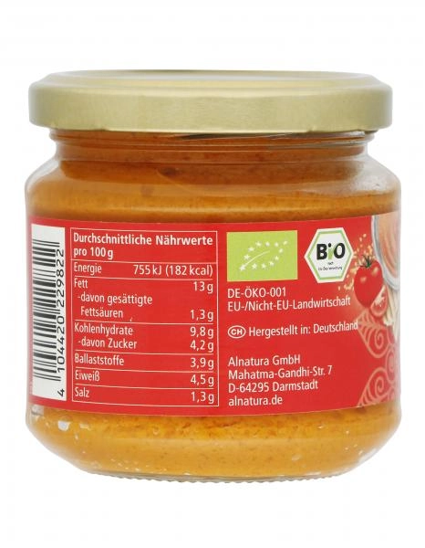 Alnatura Hummus Sonnentomate