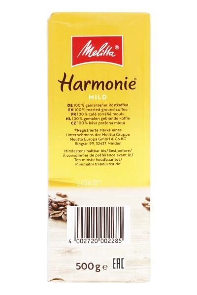 Melitta Harmonie Kaffee mild