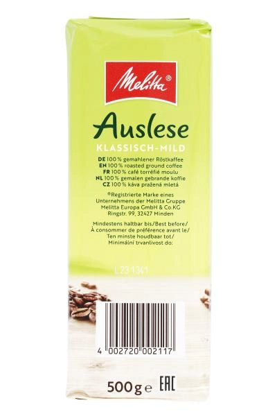 Melitta Auslese Kaffee klassisch mild