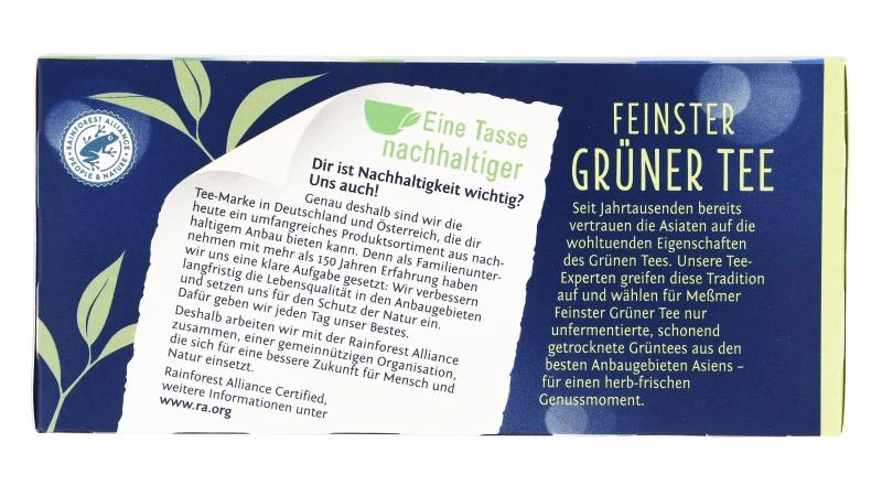 Meßmer Feinster Grüner Tee